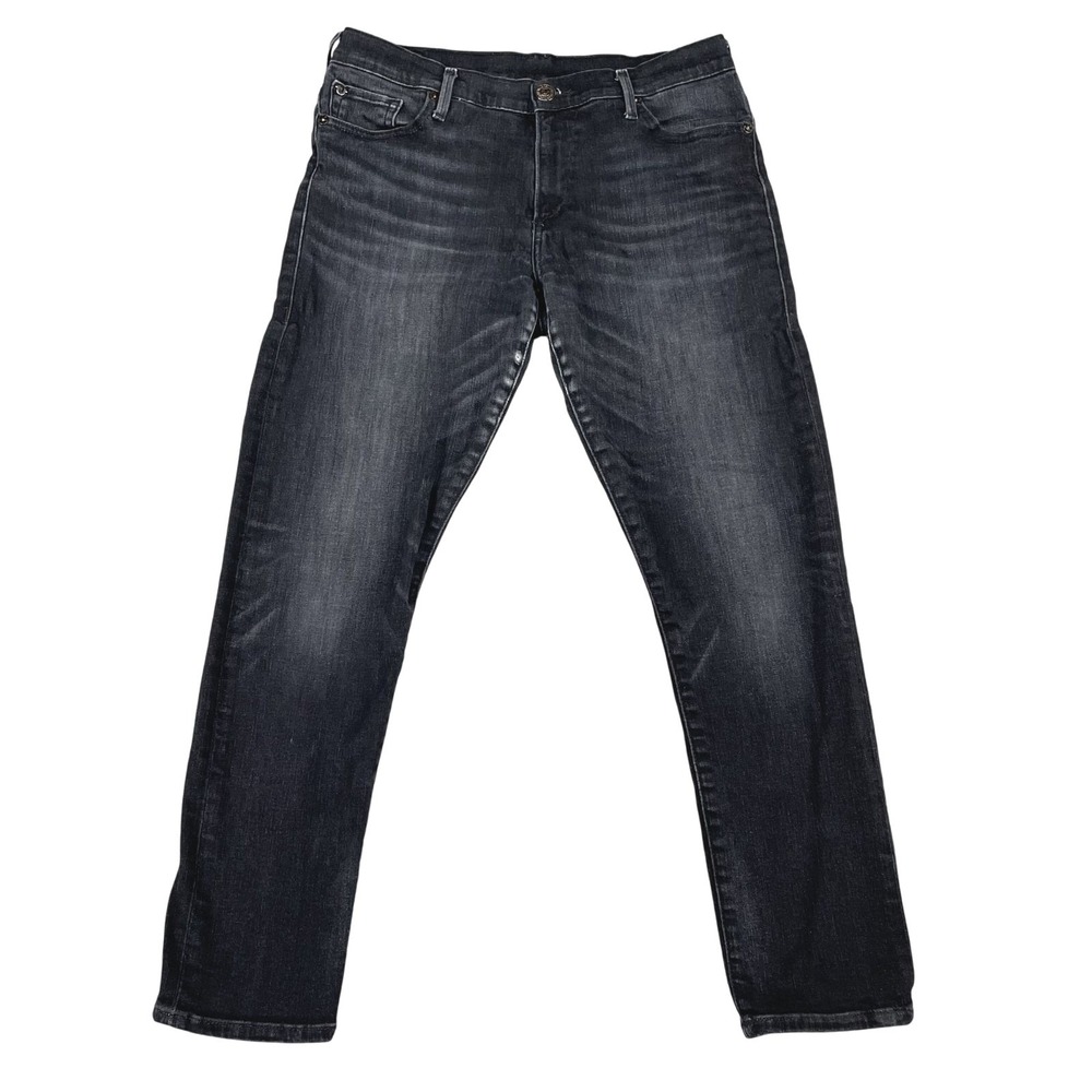 True Religion Jeans Womens 29 Liv Low Rise Relaxed‎ Skinny Black